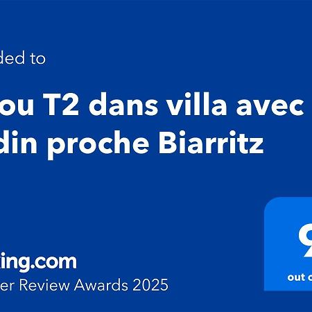 T1 Ou T2 Dans Villa Avec Jardin Proche Biarritz Англе Экстерьер фото